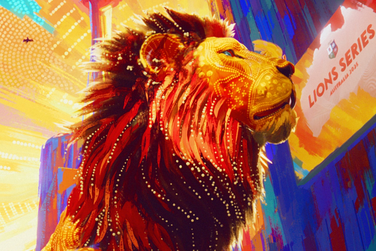 Animated lion