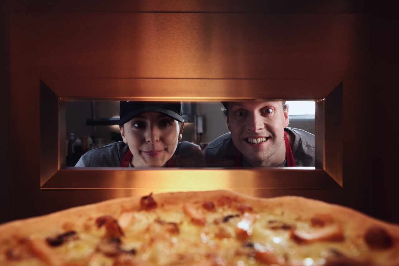 Still from Papa Johns ad