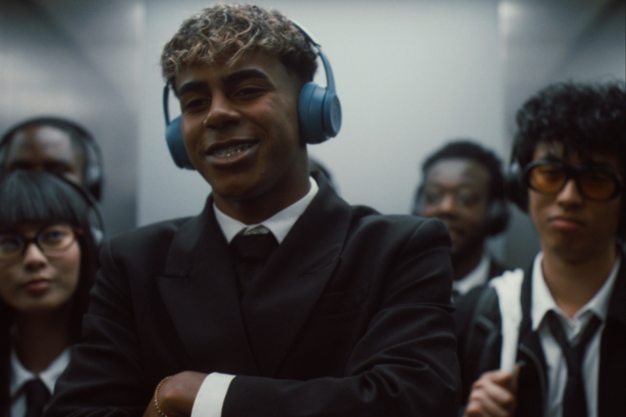 Still from Beats ad
