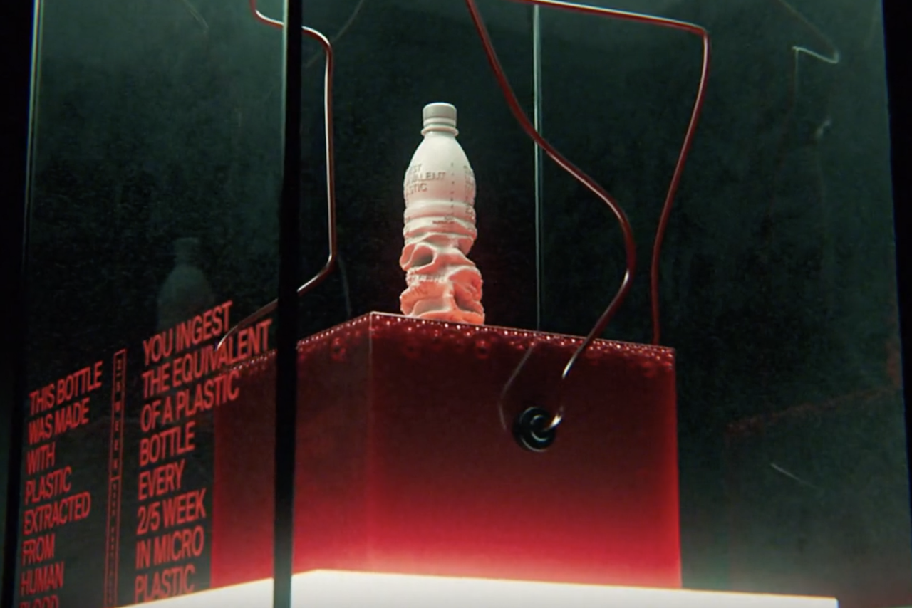 Still from OKA’s “Plastic blood” by DM9