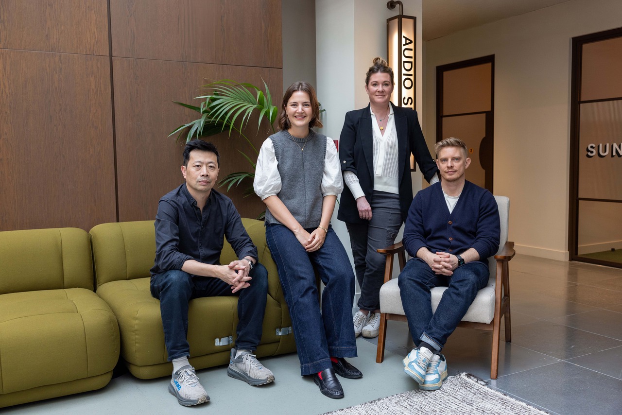 From left to right: Michael Lee, Lotte Jones, Jenny Nichols and Stefan Siedentopf 