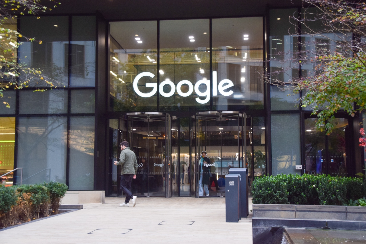 An image of Google's offices in London.