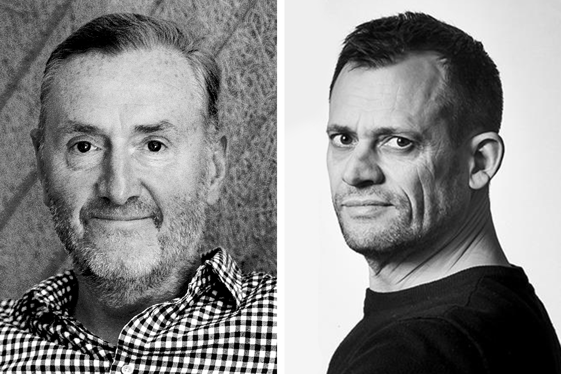 Headshots of Laurence Green and Richard Huntington