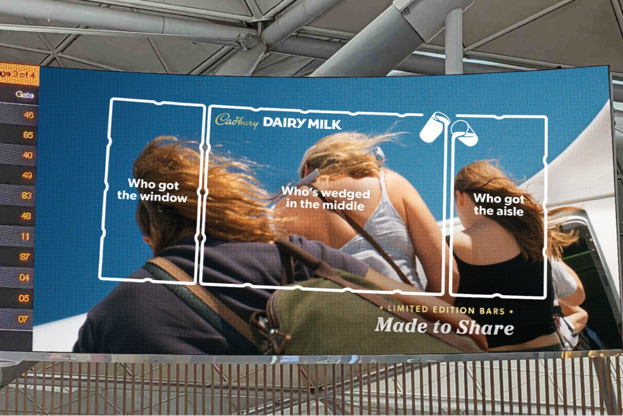 “Made to share” campaign for Cadbury, March 2026