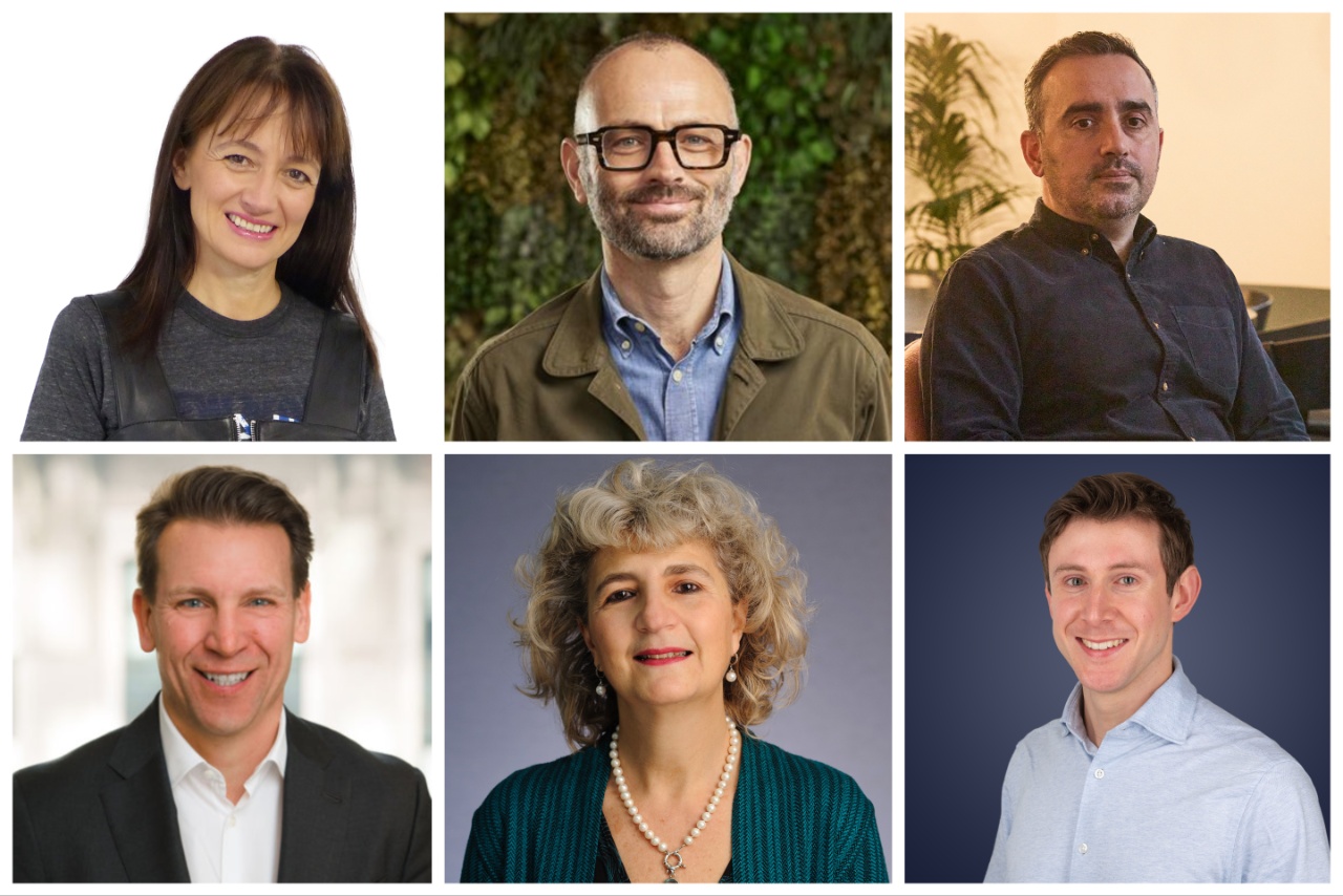 Clockwise from left: Jenny Biggam, Jamie Elliott, Scott Moorhead, Chris Vollmer, Jamie MacEwan, Lorna Tilbian and Scott Moorhead