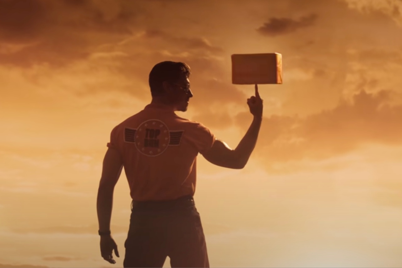Still from Warburtons ad