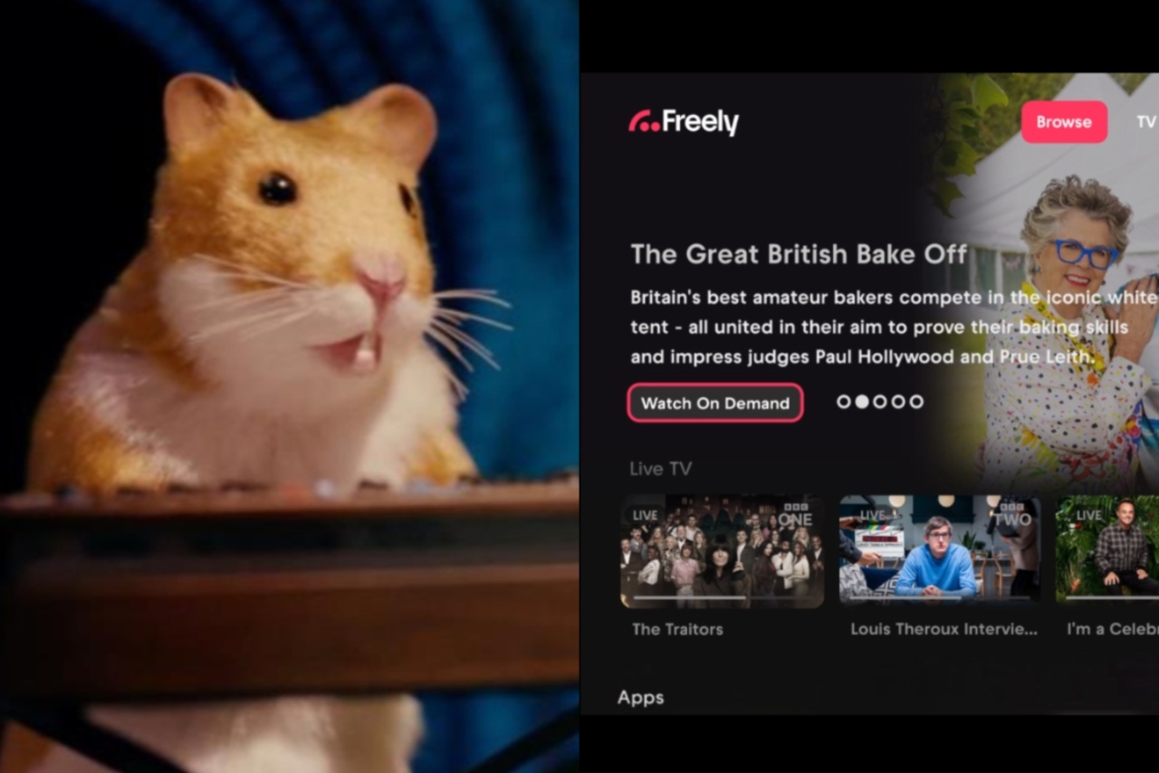 Hamster and Freely homepage