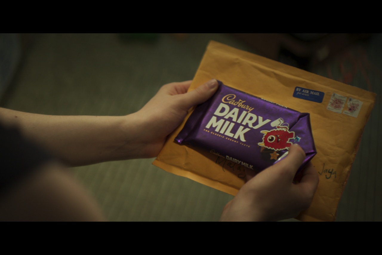 Still from Cadbury ad