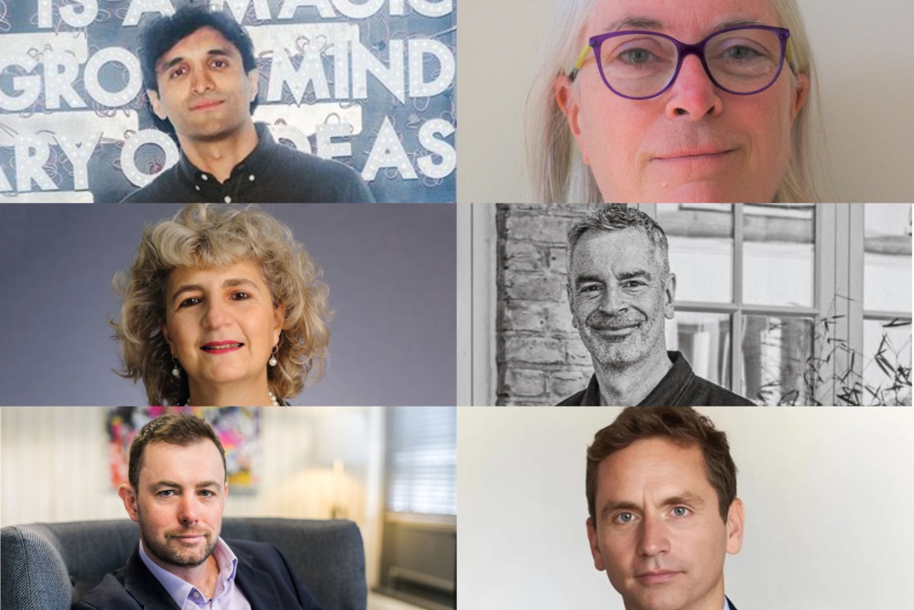 Clockwise from top left: Fiona Orford-Williams, Anthony Freedman, Ian Whittaker, Peter Reid, Lorna Tilbian and Ajaz Ahmed