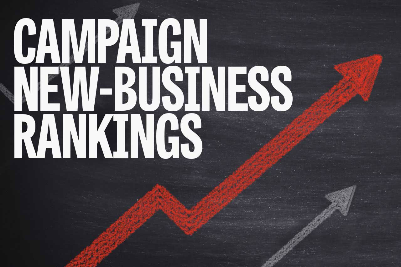 UK new-business rankings logo showing upward arrows