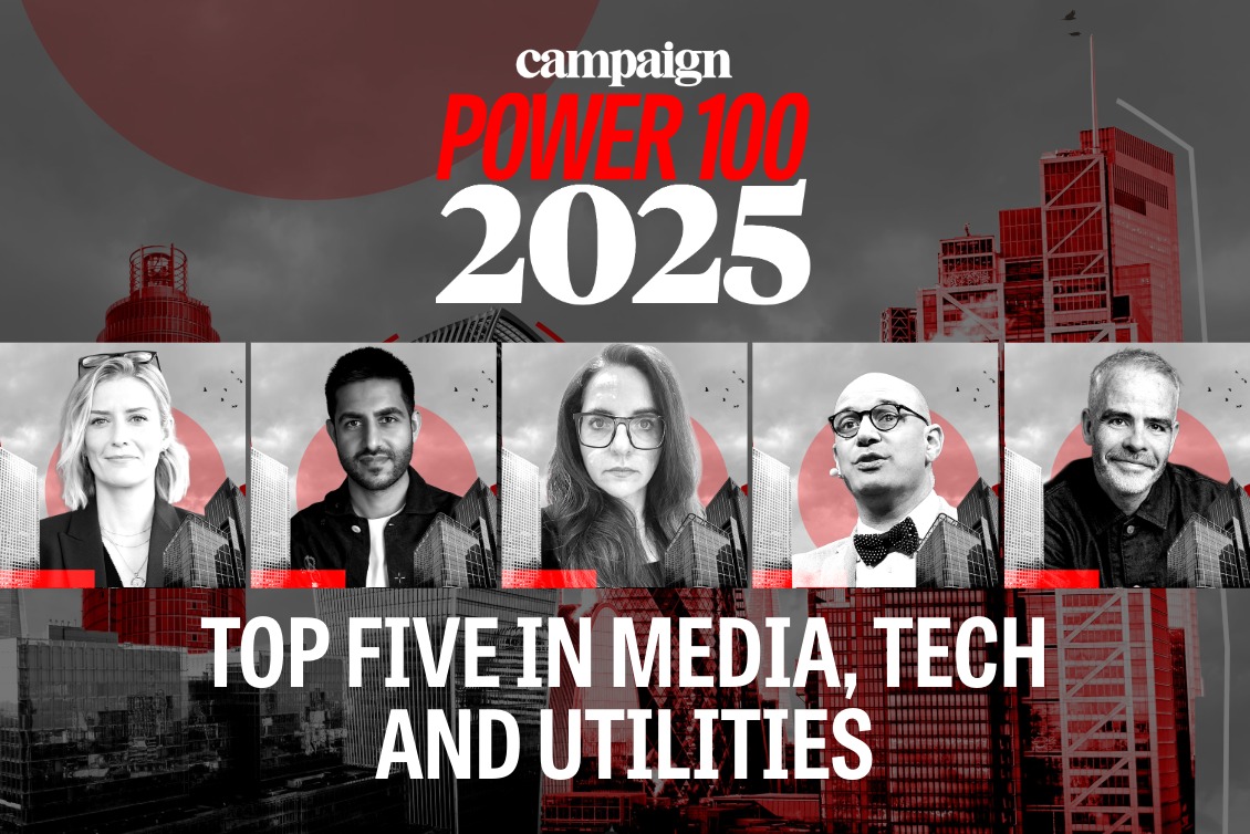 Headshot images of Campaign’s media, tech and the utilities picks from this year’s Power 100