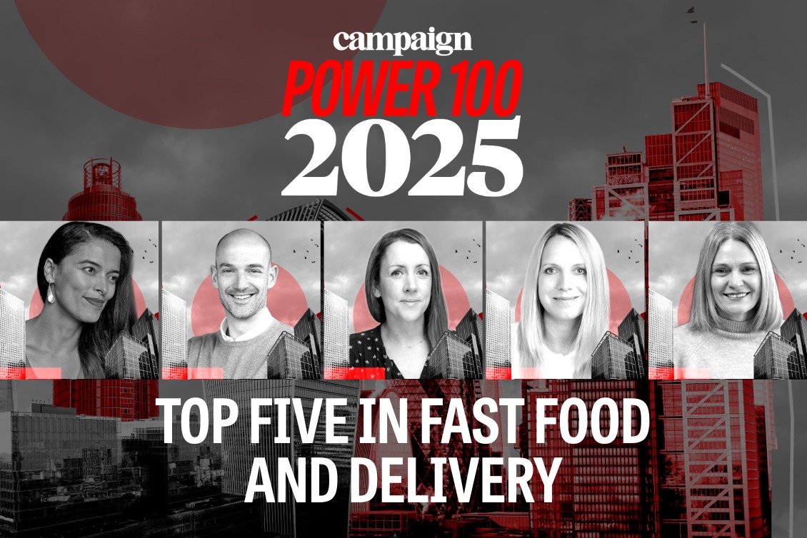 An image with the headshots of Campaign’s fast food and delivery picks from this year’s Power 100