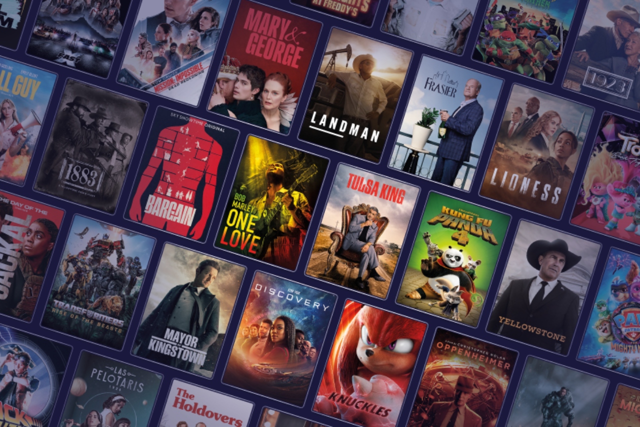 SkyShowtime TV shows.