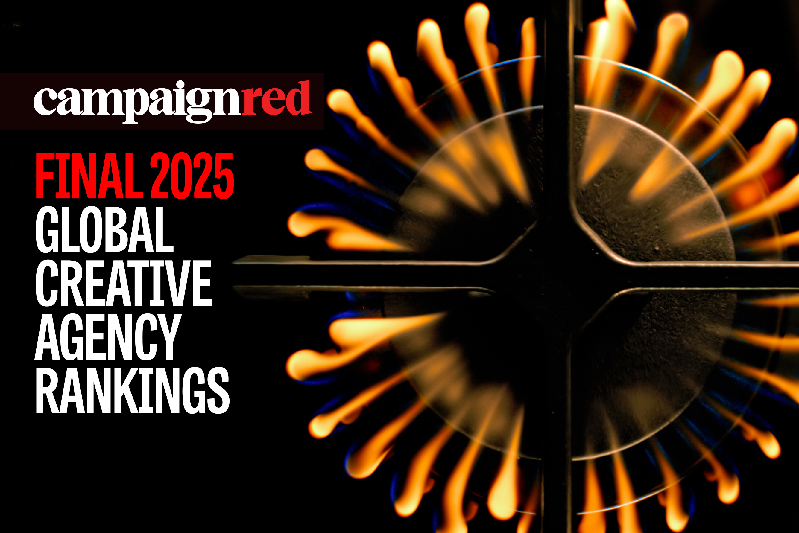 Campaign Red final 2025 global creative agency rankings
