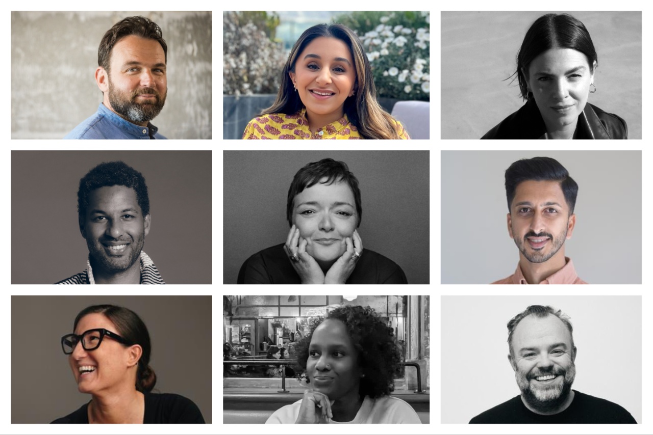 Clockwise from top left: Dan Fisher, Shani Dhanda, Lynsey Atkin, Assad Dhunna, Richard Brim, Nimo Awil, Regan Warner, Tom Ghiden, Vicki Maguire